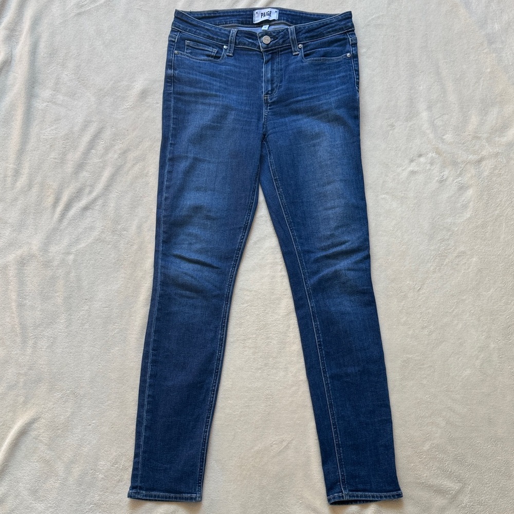 PAIGE Indigo Blue Skinny Jeans